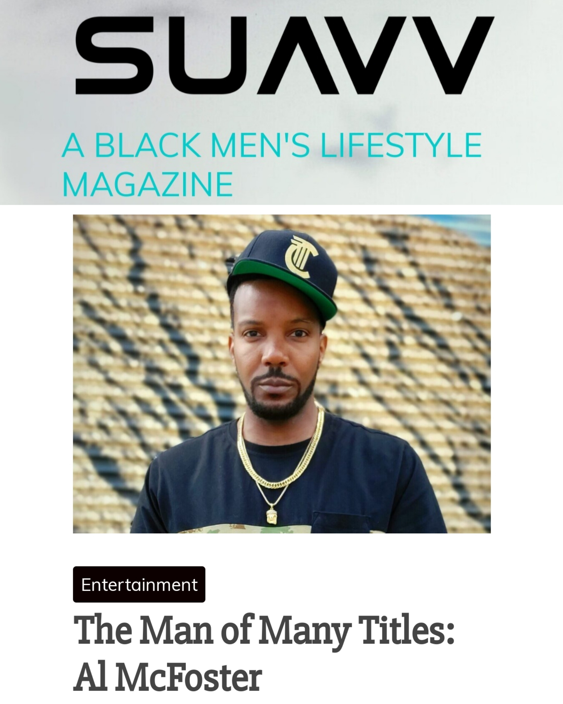 Press | AL McFOSTER - Actor & DJ